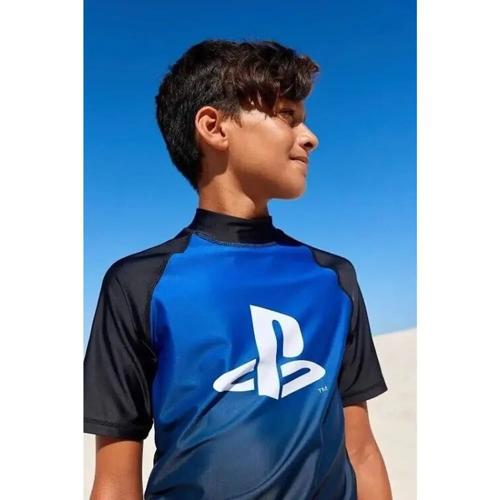 PlayStation‎ Next Rash Gaurd UPF 50+ 12Y New With Tags